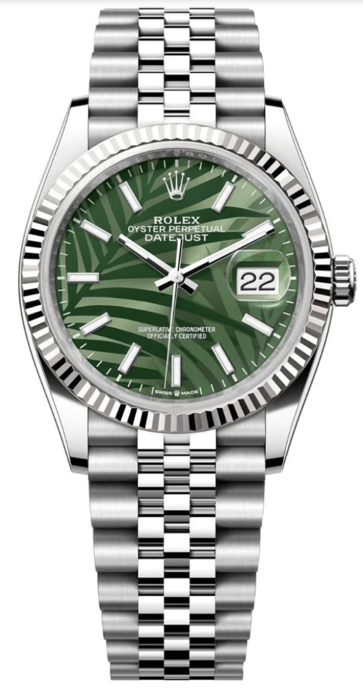 Rolex Date Just Palm