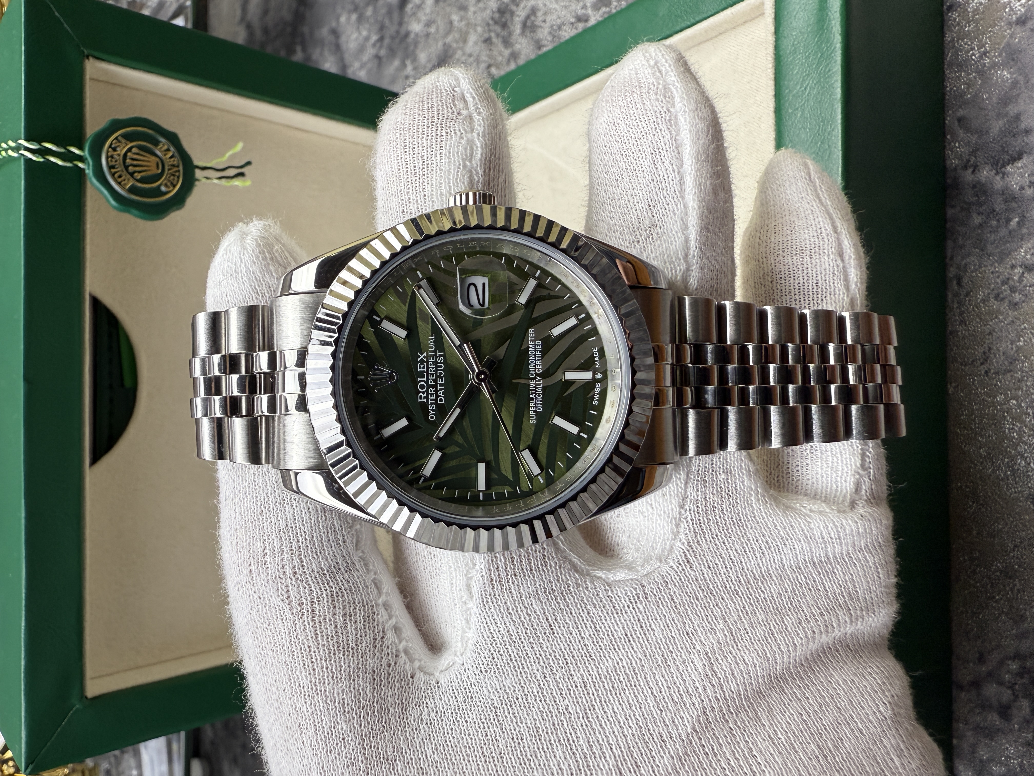 Rolex Date Just Palm - Зображення 3